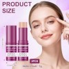 2 Pièces Calcium Volume Multi Balm, Korean Collagen Moisturing Stick, Soin Coréen Visage En Stick, Anti-Âge, Réduit Les Cerne