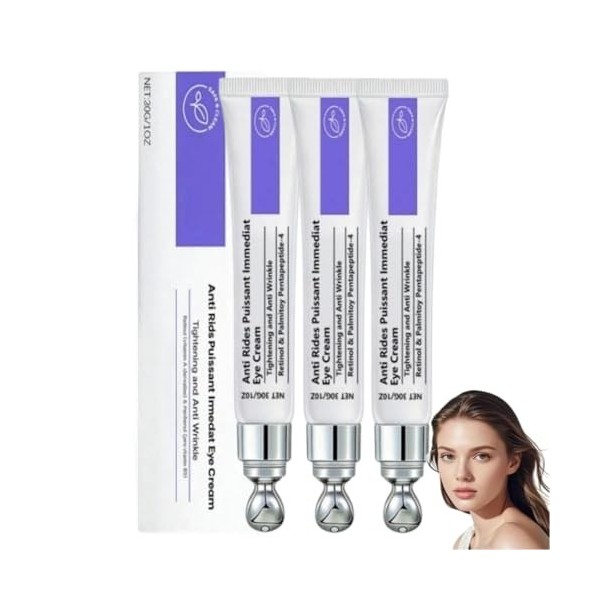 Skin Paris Creme Instant, Anti Rides Puissant Immediat, Wrinkle Power Filling Effet Immédiat, Creme Lifting Immediat Visage, ...