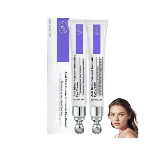 Skin Paris Creme Instant, Anti Rides Puissant Immediat, Wrinkle Power Filling Effet Immédiat, Creme Lifting Immediat Visage, ...