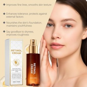 Retinol Serum Visage,Soins Pour Le Visage Avec Retinol Et Collagène,Sérum Rétinol Hydratant,Unifie Le Teint,Hydrater,Améliore