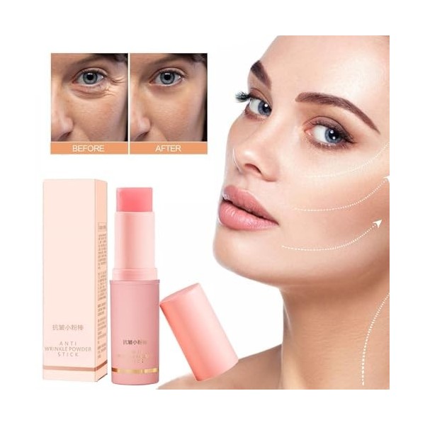 Wrinkle Bounce Multi Balm Stick – Stylo hydratant anti-rides, multi-baume hydratant pour visage, lèvres, yeux, collagène anti