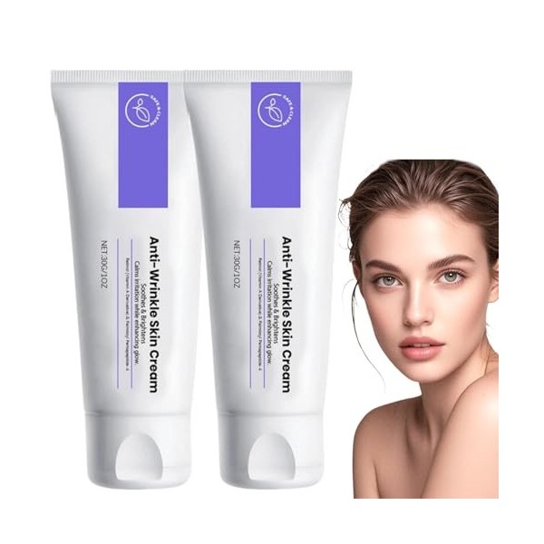 Anti Rides Puissant Immediat, Creme Lifting Immediat Visage, Crème Anti-Rides Femme 60 Ans Immédiat 3 Minutes, Skin Paris Cre...