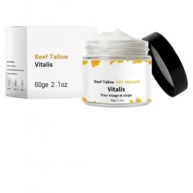 Crème hydratante quotidienne pour le visage, crème apaisante pour peau sèche, formule légère hydratante de 60 g avec absorpti
