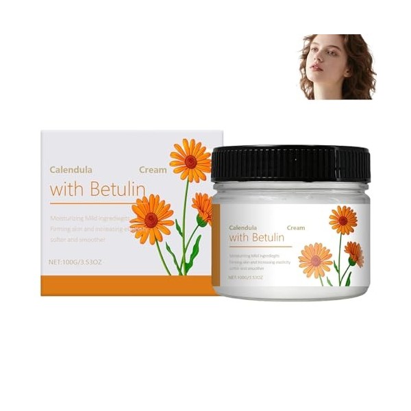 Crème hydratante pour le visage, soin doux et apaisant pour le visage et le corps, améliore laspect des peaux rugueuses, nou ...