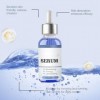 Sérum Multi-Peptides + Peptides de Cuivre 1%, Copper peptide serum, sérum visage anti-âge raffermissant, Promote Collagenand 