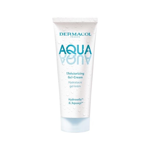 Dermacol Aqua Aqua Gel hydratant - hydratant léger et rafraîchissant pour une peau douce et éclatante. Idéal pour tous les ty
