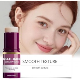 Calcium Multi Balm, Calcium Volume Multi Balm, Baume Anti-rides, Crayon Coréen Hydratant au Collagène, Anti-âge, Hydratant, p...