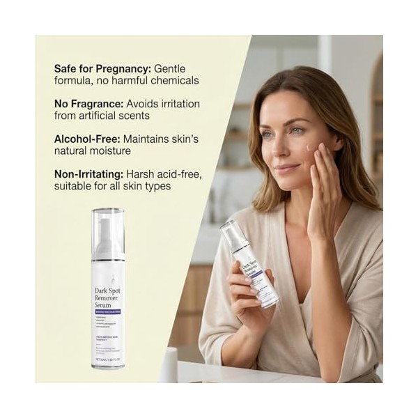 Sérum Correcteur De Taches Brunes éclat, Sérum Hydratant éclaircissant & Raffermissant, Dark Spot Correcting Glow Serum, Pour...