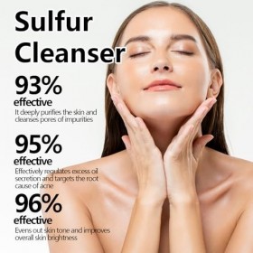 Nettoyant Facial Au Curcuma,Nettoyant Pour Le Visage Au Curcuma,Nettoyage En Profondeur Des Pores,Pour Toute Peau,100G