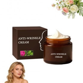 Luxeveria - Crème anti-rides au rétinol - Réduit les ridules, restaure lélasticité - Crème hydratante raffermissante et lift ...