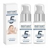 Lot de 2 crèmes anti-âge Lifting Firming - 5 secondes - Crème anti-rides instantanée - Crème anti-âge pour réduire les rides ...