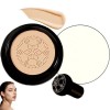 Mushroom Head CC Creme,Fond De Teint Couvrant Imperfections, Air Cushion BB Cream,Tête De Champignon Air Cushion CC Cream,Cor...