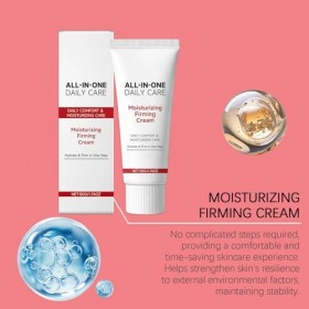 ﻿Crème Visage Anti-âGe Et Anti-Rides, Crème Anti Rides Puissante Immédiate, Crème hydratante quotidienne avec Centella Asiat...