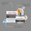 Dual-Action Renewal Cream, Crème de traitement de la peau, crèmes de réparation apaisantes de riz noir et blanc, sérum corpor