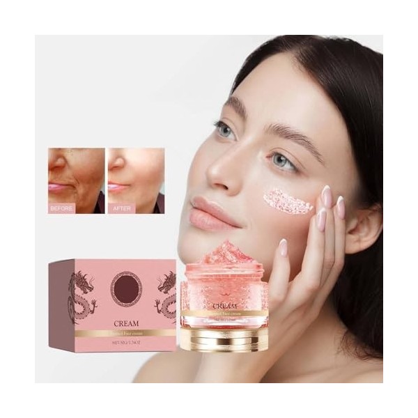 Crème Anti-Rides Instantané de Sang de Dragon Avec du Rétinol, Wrinkle Power, Combleur De Ridés Immediat, Creme Liftante Anti...