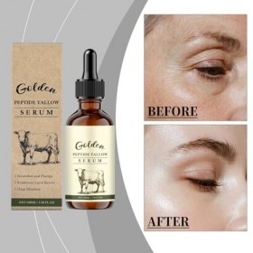 Sérum Hydratant Au Suif Pour Le Visage, 100ML Sérum Visage Raffermissant Anti-âge Au Suif, Hydratation Et Stimulation Du Coll...