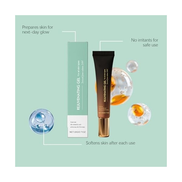 Rejuvenating Cream, cream réparatrice pour la peau au collagène, à lacide hyaluronique et à la niacinamide pour une peau de 