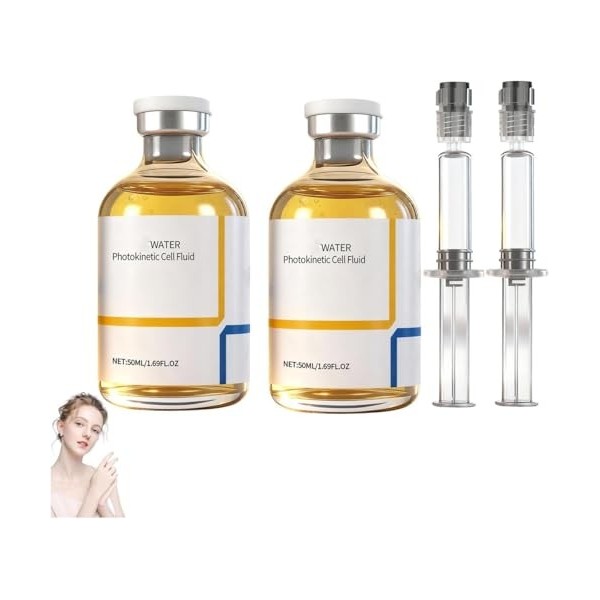 Sérum anti-rides, sérum pour le visage de saumon, ampoule légère raffermissante et raffermissante, essence anti-rides, raffer...