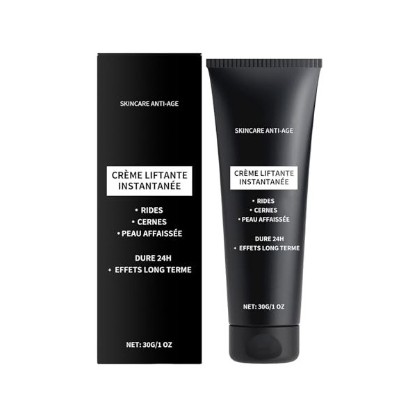 Anti Ride Instantané, Crème Lifting Instantanée Pour Le Visage, Anti Rides Puissant Immediat, Combleur De Rides Immediat, Lif...