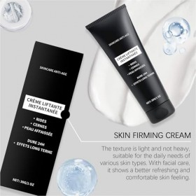 Anti Ride Instantané, Crème Lifting Instantanée Pour Le Visage, Anti Rides Puissant Immediat, Combleur De Rides Immediat, Lif...