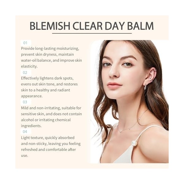 Crème Anti-Boutons, Acné visage rééquilibrant stylo, Soin localisé pour le visage, Hydratant Réparateur Visage, Baume Réparat