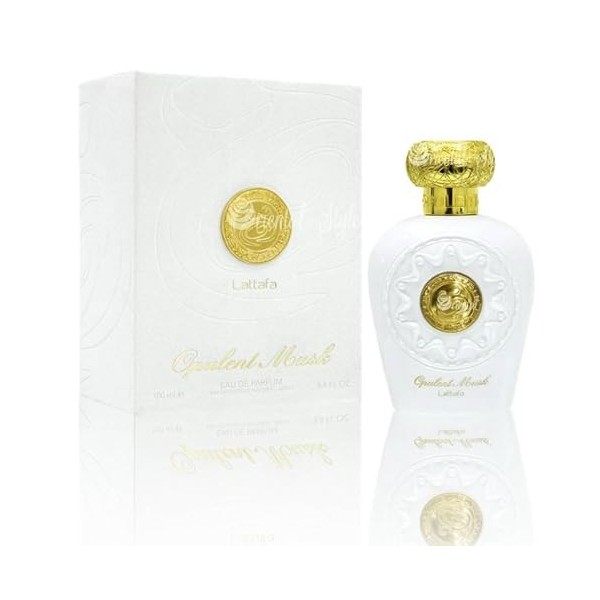 Parfum Opulent Musk Eau de Parfum de Haute Qualité et de longue Durée, Arabe Orinetal 100ML Parfum Epicé Chaud