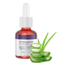 Teegxddy Se débarrasser de l’acné Niacinamide Serum,Pour la Peau du Visage,Pour un Teint équilibré,Tend la Peau,Unisexe