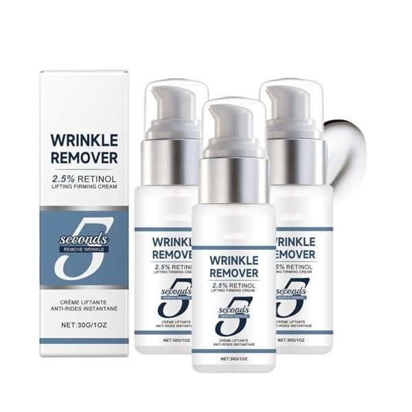 Creme Liftante Anti Rides Instantané 5 Secondes, Wrinkle Power Filling Effet Immédiat, Anti Rides Puissant Immediat, Creme An...