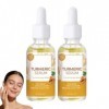 Sérum visage à lhuile de curcuma, sérum anti-âge au curcuma, sérums correcteurs de taches brunes et éclaircissants au curc/u ...