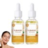 Sérum visage à lhuile de curcuma, sérum anti-âge au curcuma, sérums correcteurs de taches brunes et éclaircissants au curc/u ...