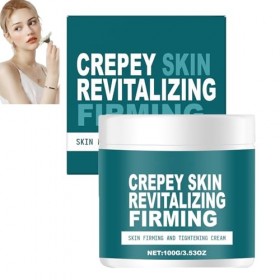 Crème réparatrice pour la peau crépue,hydratante et raffermissante pour le visage et le corps, raffermit la peau relâchée, ré...