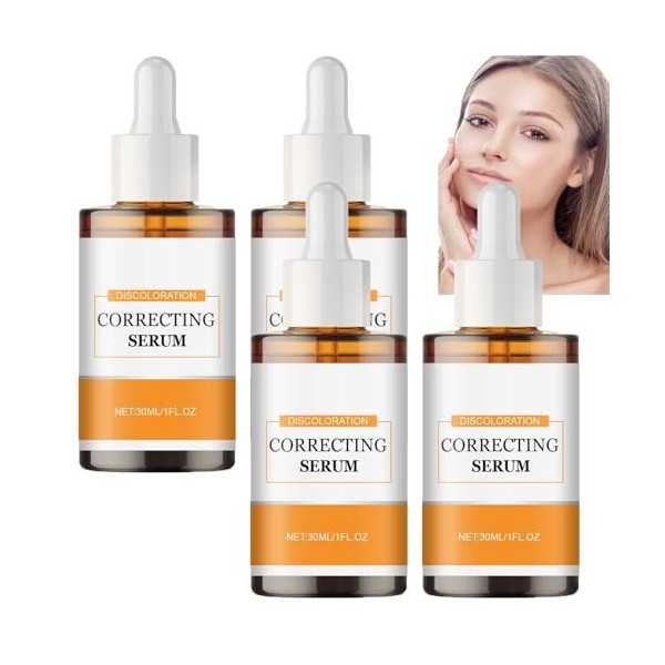 Sérum correcteur décoloration, sérum niacinamide, crème hydratante pour le visage pour, sérums hydratants, teint inégal, domm...