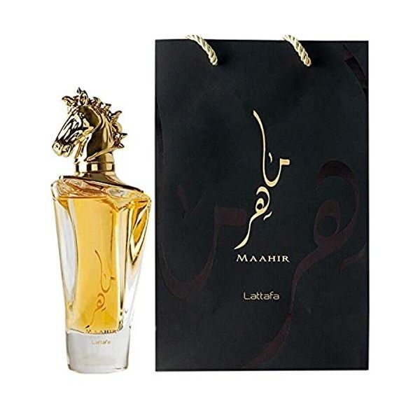 Lattafa perfumes MAAHIR Eau de parfum unisexe 100 ml