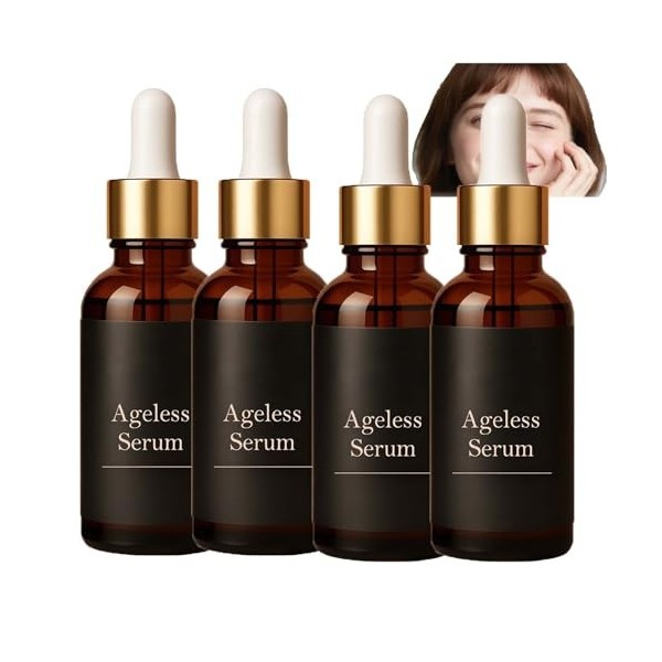 Sérums sans âge pour raffermir, sérums pour le visage anti-rides, sérum pour le visage hydratant léger femmes et hommes, séru...