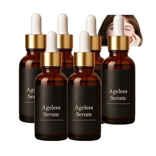 Sérums sans âge pour raffermir, sérums pour le visage anti-rides, sérum pour le visage hydratant léger femmes et hommes, séru...