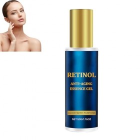 Sérum hydratant au rétinol pour le visage - Crème anti-âge - Crème lifting du cou - Essence anti-rides profonde - Traitement ...