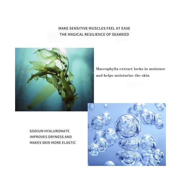 1PC Lotion Visage & Corps à lAstaxanthine et Algues - Soin Anti-Âge Hydratant pour Tous Types de Peau Crème Jour et Nuit