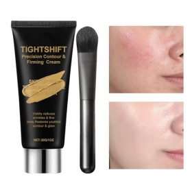 Lotion Raffermissante Visage,Lotion Raffermissante Hydratante pour Peau Sèche,Crème Lissante Visage | Utilisation Nuit Jour H