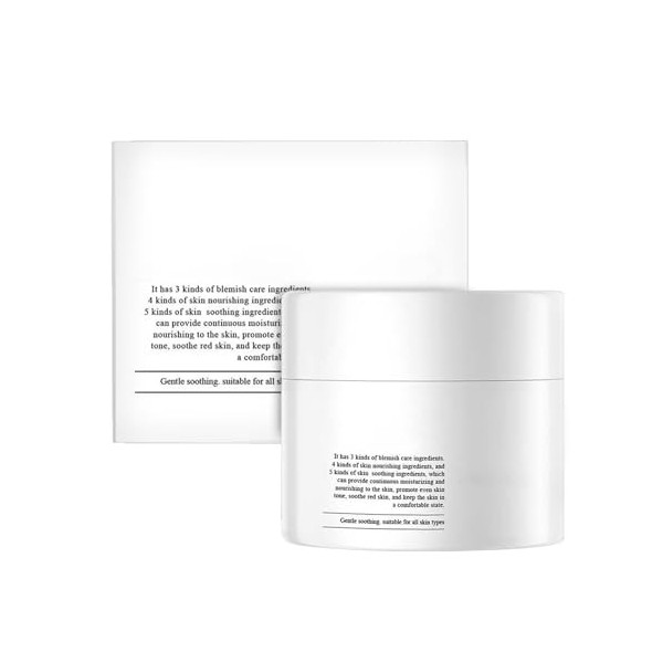 Crème De Crème Hydratante Pour Le Visage, Lotion Éclairante De Peau, Crème Hydratante De La Peau, Avec Légère Et Non Grasse, 