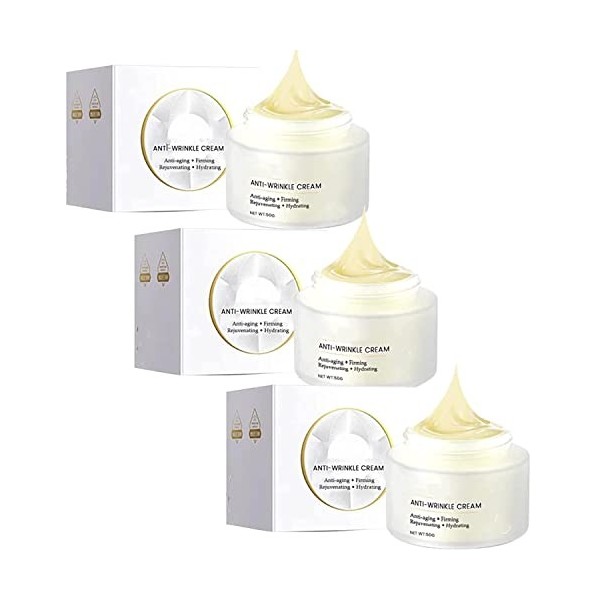 Firming Cream, Collagen Anti Aging Cream,Face Firming Cream Tightening Lifting Sagging Skin 2pcs Crème Jour et Nuit
