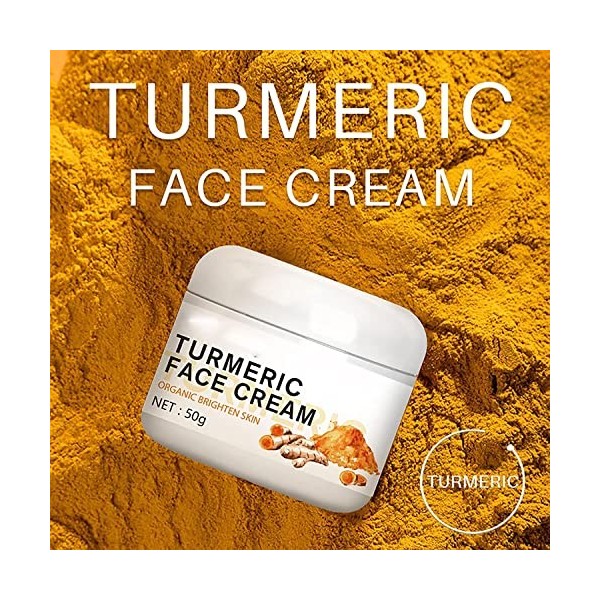 Turmeric Spot Corrector Serum Cream, for Face Bright Skin Spot Corrector Whitening Skin Care Moisturizing, Deep Clean & Exfol...