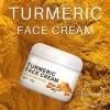 Turmeric Spot Corrector Serum Cream, for Face Bright Skin Spot Corrector Whitening Skin Care Moisturizing, Deep Clean & Exfol...