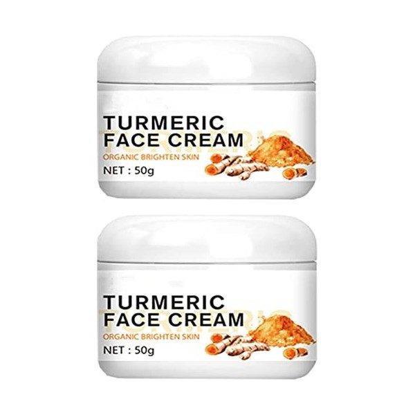Turmeric Spot Corrector Serum Cream, for Face Bright Skin Spot Corrector Whitening Skin Care Moisturizing, Deep Clean & Exfol...