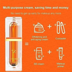 Five Vitamin C Cream, Skin Tone Even Cream, Anti-Aging/Wrinkles/Dark Spots Brightening Serum for Facial Skin Care,Face Moistu...