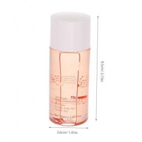 EXQUIMEUBLE Huile Hydratante Visage Pour Soin Quotidien Nutrition Profonde Peau Convient à Types De Peau Orange