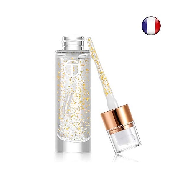 Sérum Elixir Huile de Beauté 24 K carat imprégnée dor Anti ride âge Acide Hyaluronique huile Essentielles Pures Hydratant Pr
