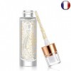 Sérum Elixir Huile de Beauté 24 K carat imprégnée dor Anti ride âge Acide Hyaluronique huile Essentielles Pures Hydratant Pr