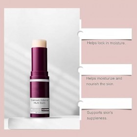 Cemenrete Calcium Multi Balm,Calcium Volume Multi Balm,Wrinkle Core Stick, Collagen Moisturing Stick,Hydrating, Anti-aging, F
