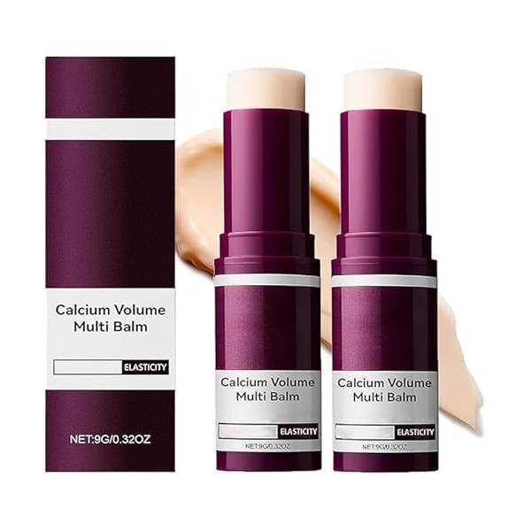 Cemenrete Calcium Multi Balm,Calcium Volume Multi Balm,Wrinkle Core Stick, Collagen Moisturing Stick,Hydrating, Anti-aging, F...
