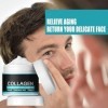 Crème anti-âge anti-rides au collagène pour hommes, crème hydratante pour le visage, lotion raffermissante et raffermissante 